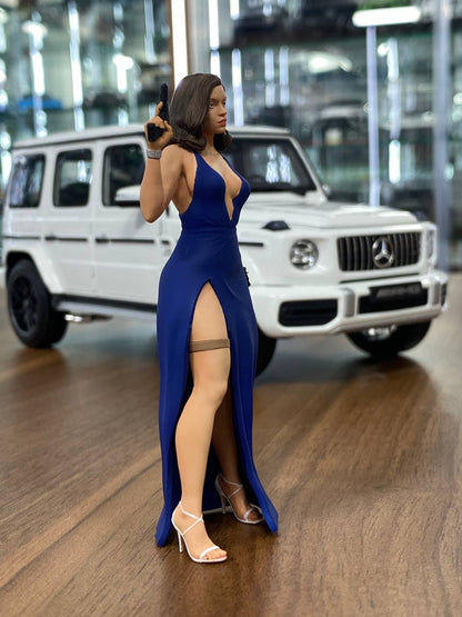 1/18 Resin Scale Figure (Hand Made / Painted) Bond Girl 007 Paloma ( Ana De Armas )