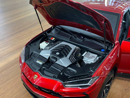1/18 Diecast Lamborghini Urus Red Autoart Scale Model Car