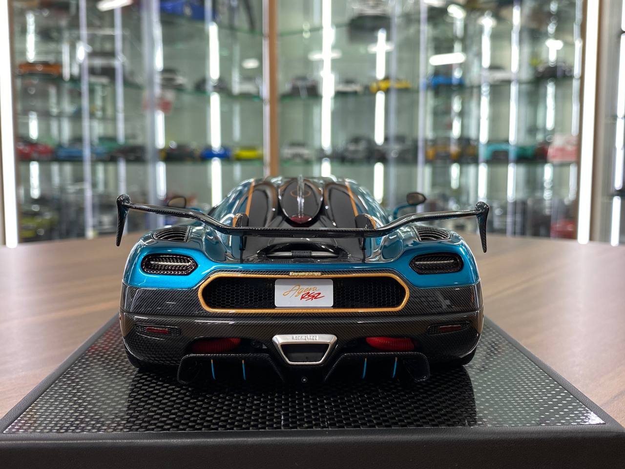 1/18 Resin – Koenigsegg Agera RS | VMB Models | Blue Turquoise | Limited 50 pcs