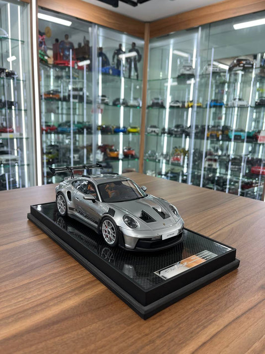 🚗 VIP Models 1:18 Porsche GT3 RS 911 (992.1) – Silver | Resin | Limited to 40 pcs