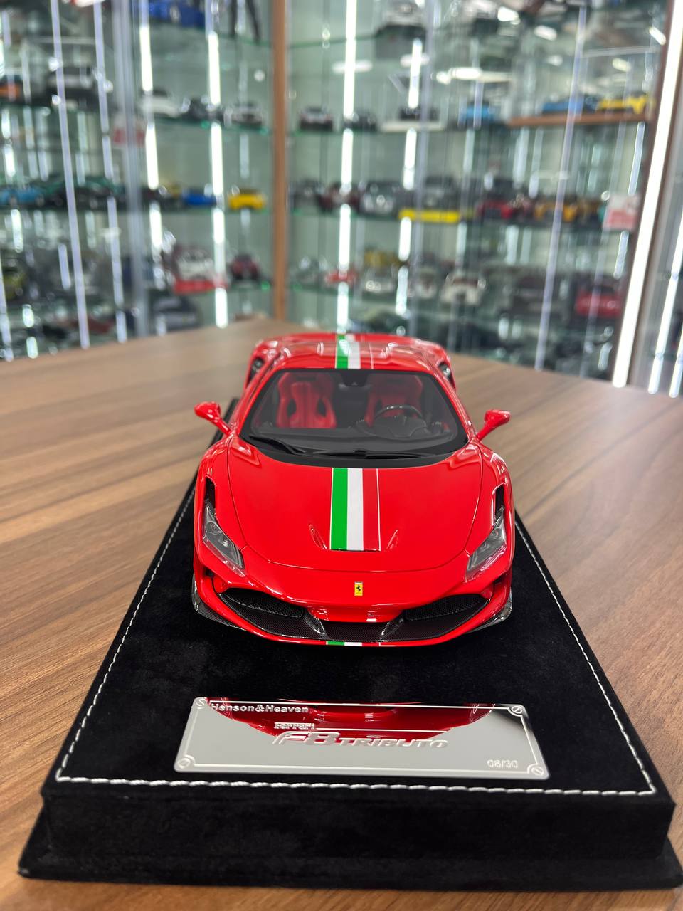 HH Models 1:18 Ferrari F8 Tributo – Rosso Corsa | Resin | Limited to 30 pcs