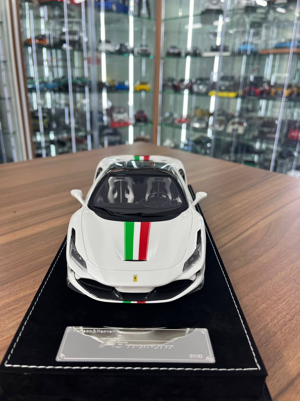 HH Models 1:18 Ferrari F8 Tributo – Pearl White | Resin | Limited to 30 pcs