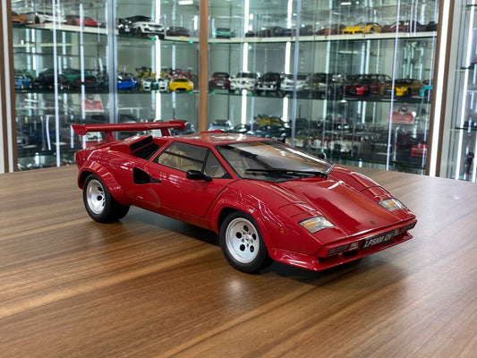 ★ 1/12 Diecast KK Scale Lamborghini Countach LP5000 QV | Red | Full-Opening