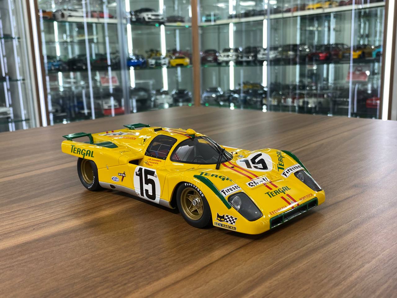 1/18 Resin CMR Ferrari 512M #15 Yellow | Le Mans 1971