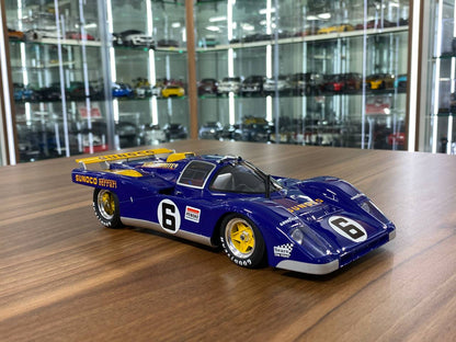 1/18 Resin Model |CMR Ferrari 512M Sunoco #6 Blue | Daytona 1971