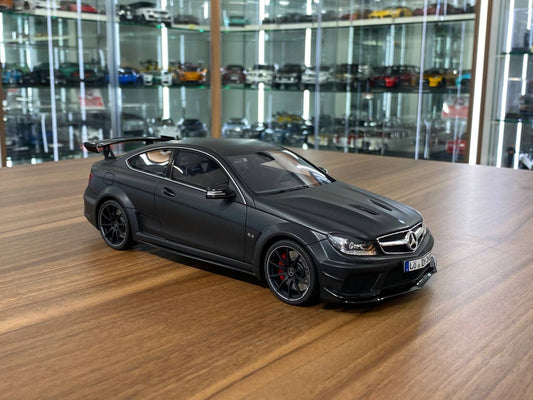1/18 GT Spirit Mercedes-Benz AMG C63 Black Series Matt Black | Limited Edition