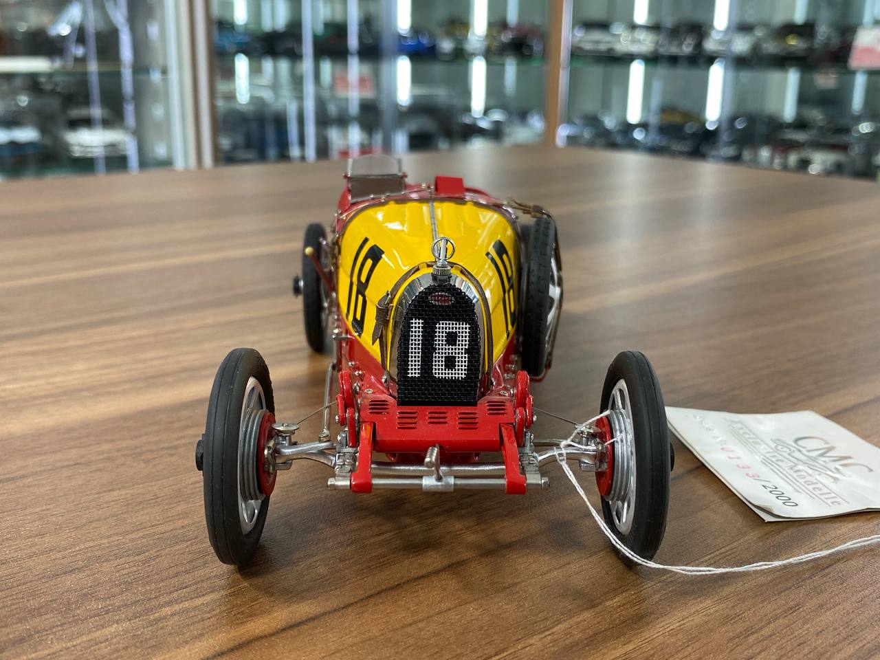 CMC BUGATTI TYP 35 GP Nation, Colour Project Spanien [1/18 Diecast