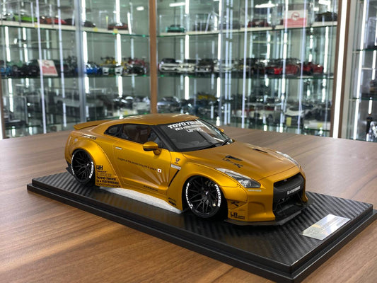 Nissan GT-R R35 Liberty Walk Gold One Model
