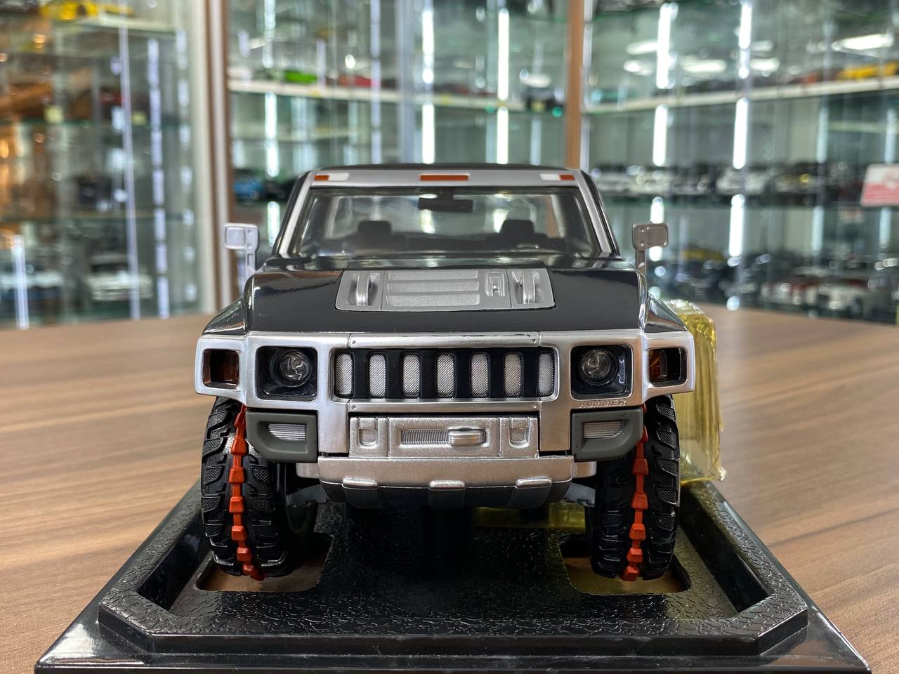 1/18 Hummer H3 ミニカー 黒 Kinsmart Die-Cast Car and Truck Play Vehicles, Black