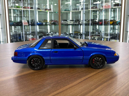 1/18 Ford Mustang 1990 blue by GMP Model Car