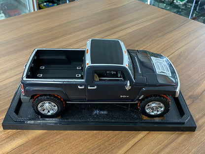 1/18 Diecast Hummer H3T Black Model Car by Hot Wheels