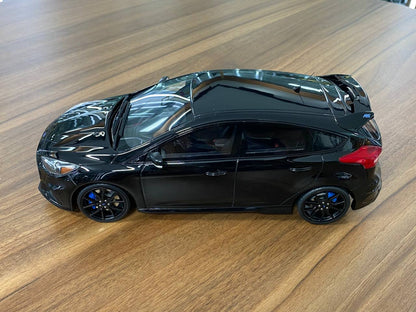 1/18 Resin Ford Focus RS MK3 Black Otto Model Car