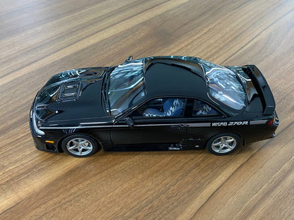 1/18 Nissan Nismo 270R (Silvia S14) Black Resin Model Car by Otto