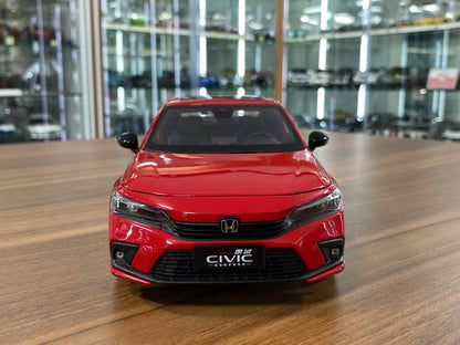 Honda CIVIC Sport Turbo Dongfeng [1/18 Diecast Red]