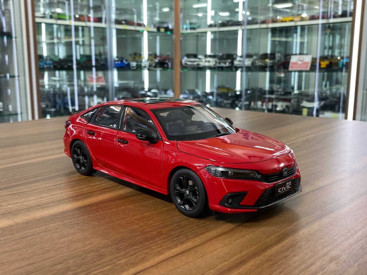 Honda CIVIC Sport Turbo Dongfeng [1/18 Diecast Red]
