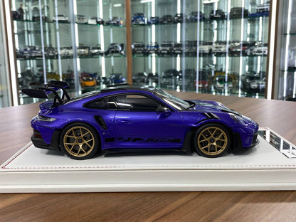 Ivy Model 1/18 Porsche 911 992 GT3 RS Weissach – Ultraviolet, Limited to 20 pcs