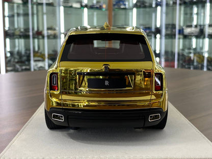 1/18 Resin GL Models Rolls Royce Cullinan Gold Chrome Limited to 15 pcs