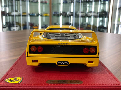1:18 Resin - BBR Models Ferrari F40 Giallo Modena (Yellow)