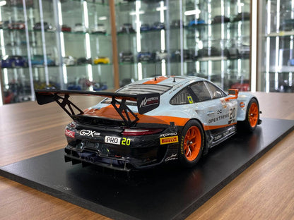 1:18 Resin Spark Porsche 911 GT3 R GPX Racing – Winner 24H Spa 2019 #20 (Dirty Edition)
