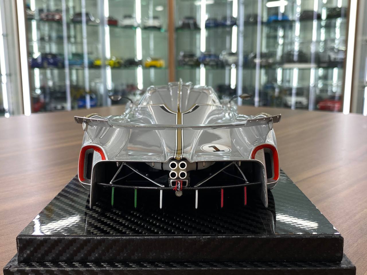 1:18 Pagani Huayra R #1 Silver – VIP Model Limited Edition (30