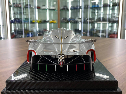1/18 VIP Model Pagani Huayra R #1  [ Resin Silver | Limited Edition ]
