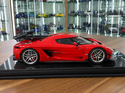 1:18 Resin Model – FrontiArt Koenigsegg Jesko Chill Red (Limited 199 pcs)