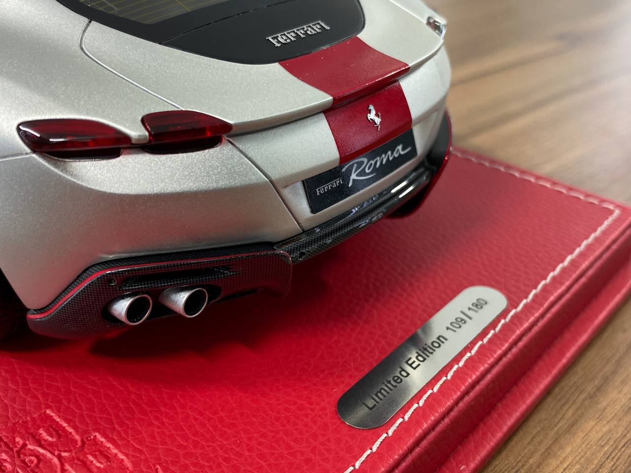 1/18 Resin  – BBR Models Ferrari Roma Matte Sanusilver Limited-180 pcs