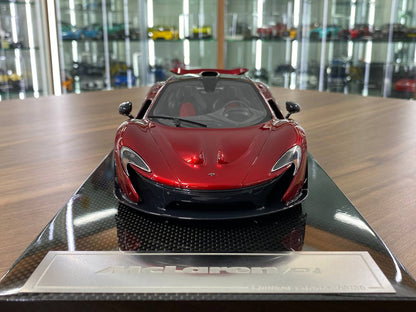 1/18 Resin  – Dino McLaren P1 Volcano Red  Limited- 30 pcs