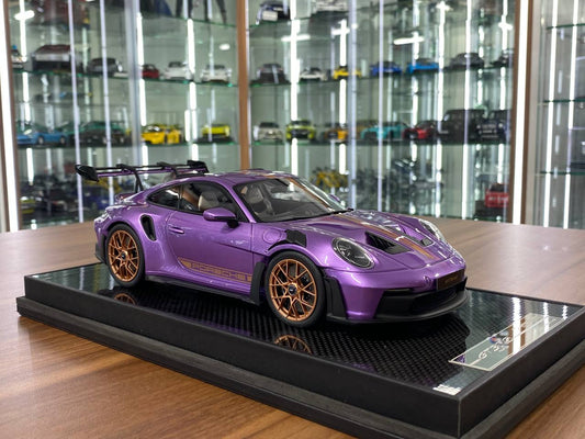 1/18 Resin Model Timothy & Pierre Porsche 911 GT3 RS (992.1) 15th Anniversary Edition - Purple - Limited 25 pcs