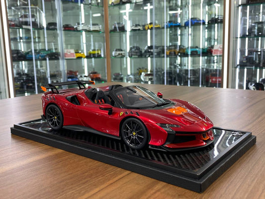 1/18 Resin Model – Ferrari SF90 XX Spider | BBR Models |Rosso Fuoco