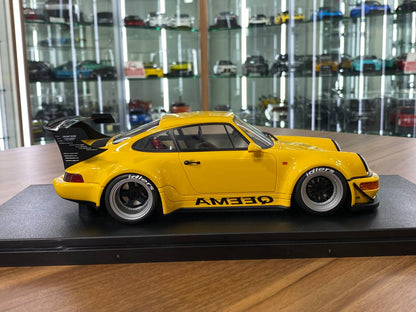 1/18 Resin Model – Porsche RWB KEEMA | GT Spirit | Yellow