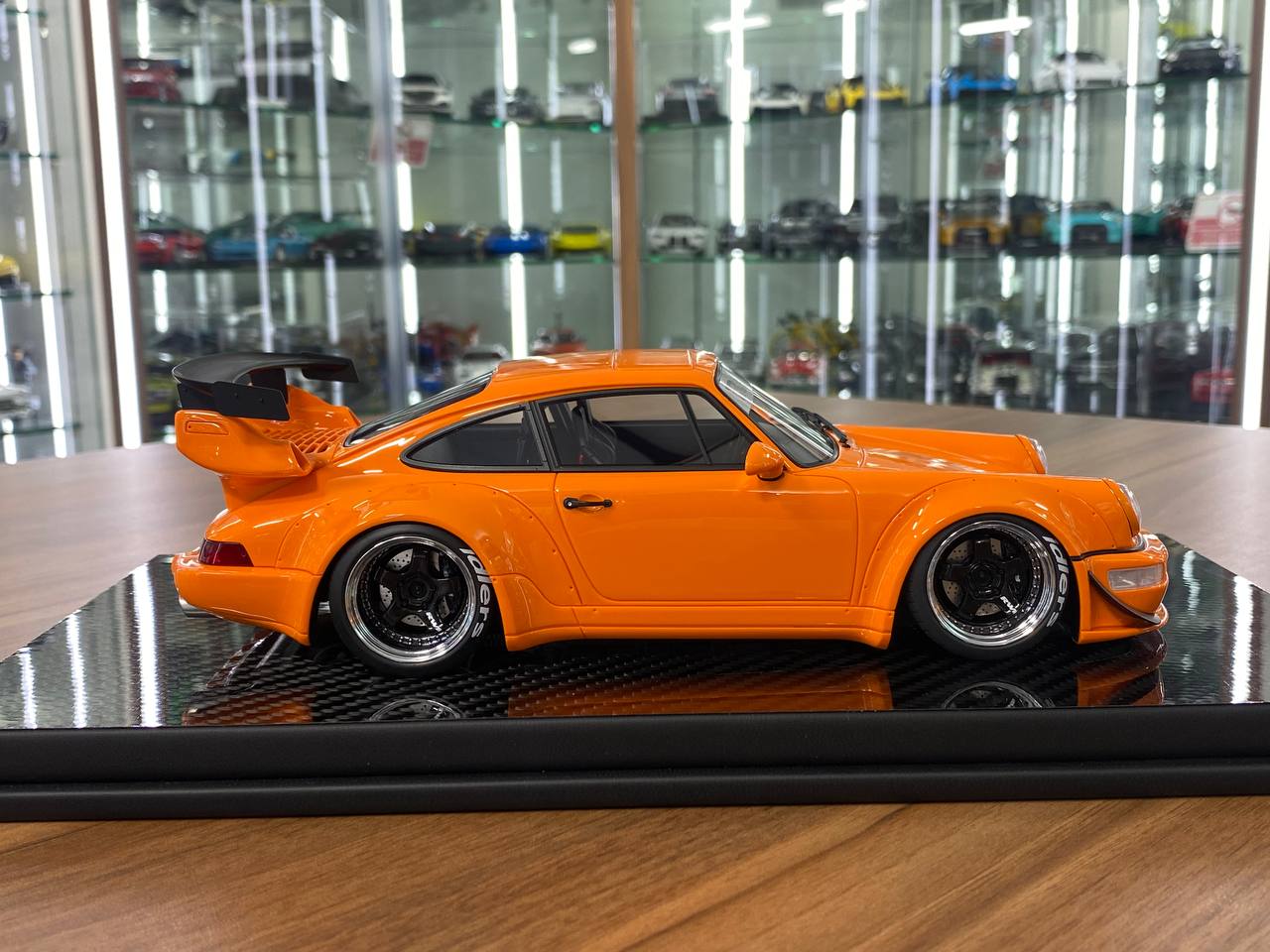 1/18 Resin Model – Porsche RWB 964 | TGM Model Works | Orange | Limited 99 pcs