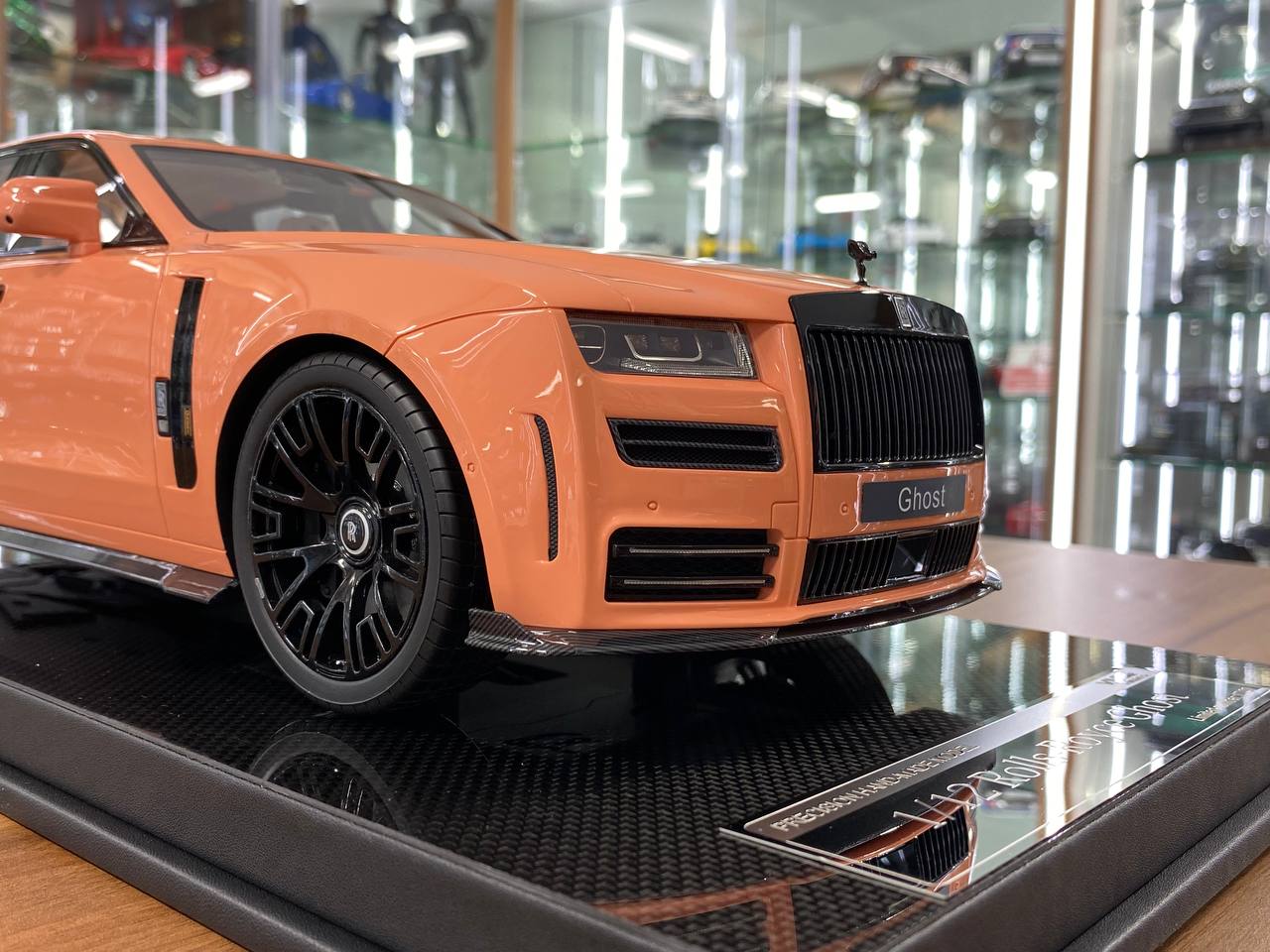 1/12 Resin Model – Rolls Royce Ghost | VMB Model | Coral Red | Limited 30 pcs