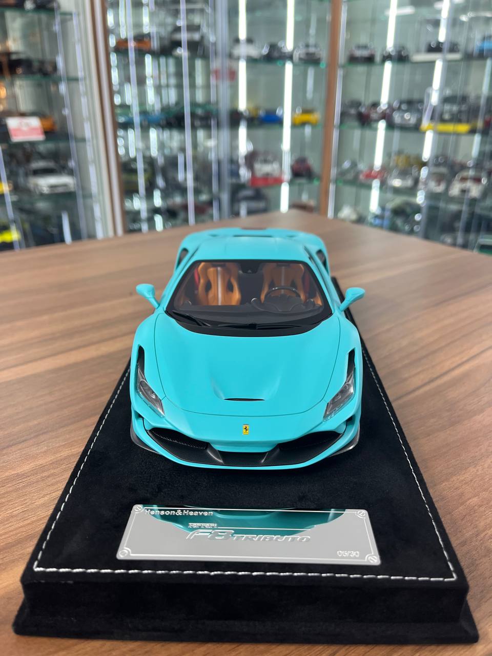 HH Models 1:18 Ferrari F8 Tributo – Tiffany | Resin | Limited to 30 pcs