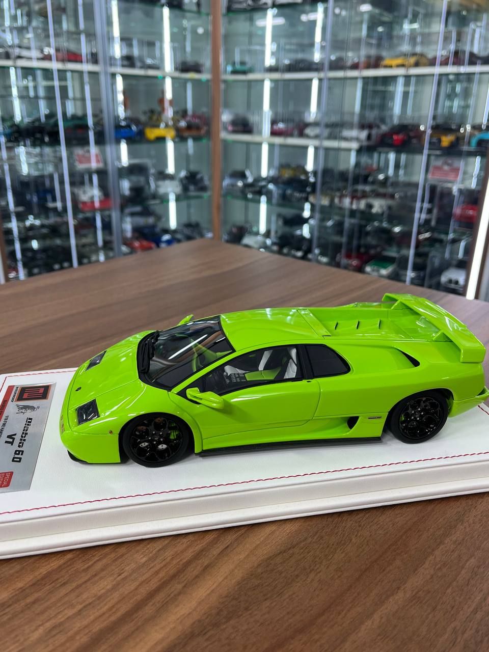 1/18 Resin Lamborghini Diablo 6.0 VT Yellow Model | Brand Model Workshop | Limited Edition