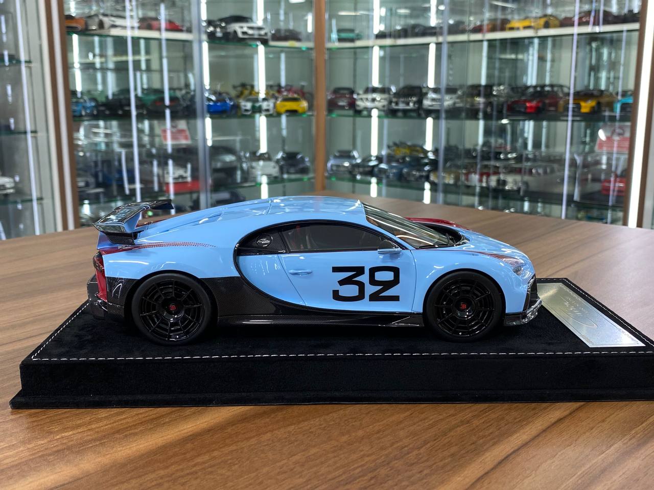 1/18 H&H Bugatti Chiron Pur Sport Grand Prix Blue | Resin Model | Limited 30 pcs