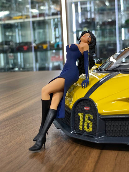 1/18 Resin - Female Character For Diorama | (Hand Made / Painted) Scale Figure