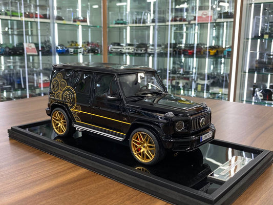 1/18 Bitcoin Mercedes-Benz AMG G-63 Black Model car by MotorHelix