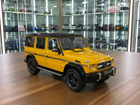 1/18 Mercedes-Benz G-63 Yellow Model Car by iScale