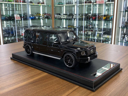 1/18 Mercedes-Benz G-63 Long Black Miniature car by VIP Models