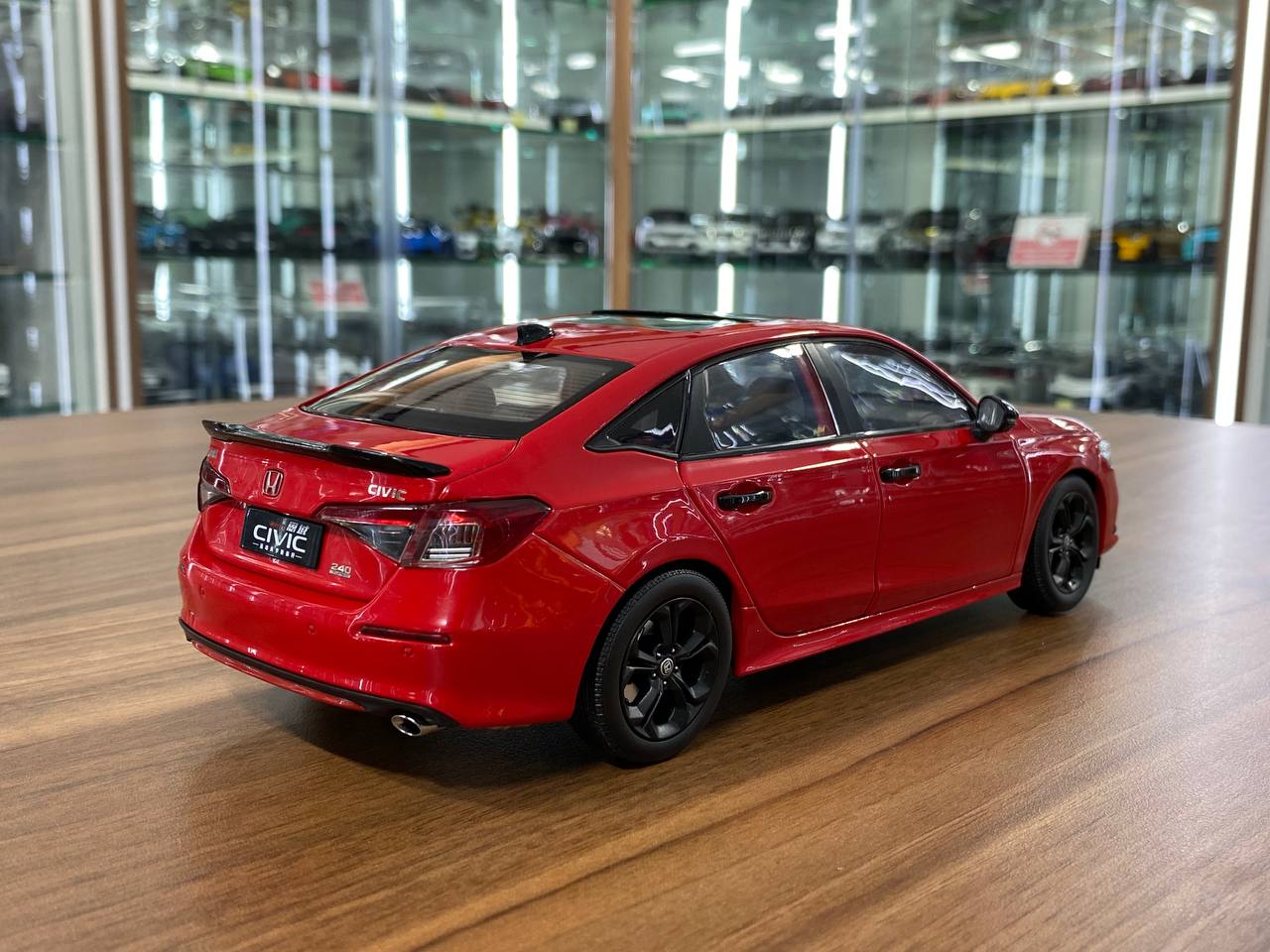 Honda CIVIC Sport Turbo Dongfeng [1/18 Diecast Red]