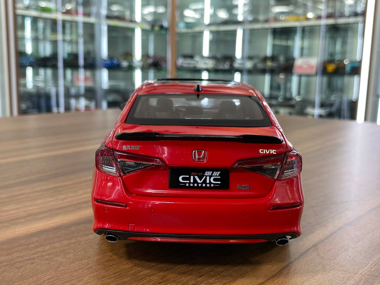 Honda CIVIC Sport Turbo Dongfeng [1/18 Diecast Red]