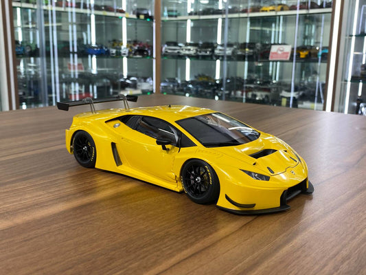 1/18 Diecast Lamborghini Huracan GT3 Yellow AUTOart Scale Model Car