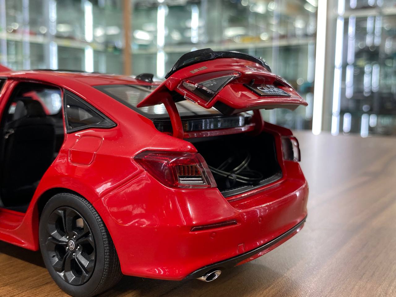 Honda CIVIC Sport Turbo Dongfeng [1/18 Diecast Red]