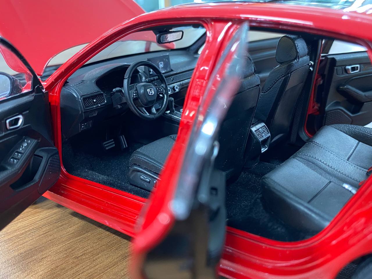 Honda CIVIC Sport Turbo Dongfeng [1/18 Diecast Red]