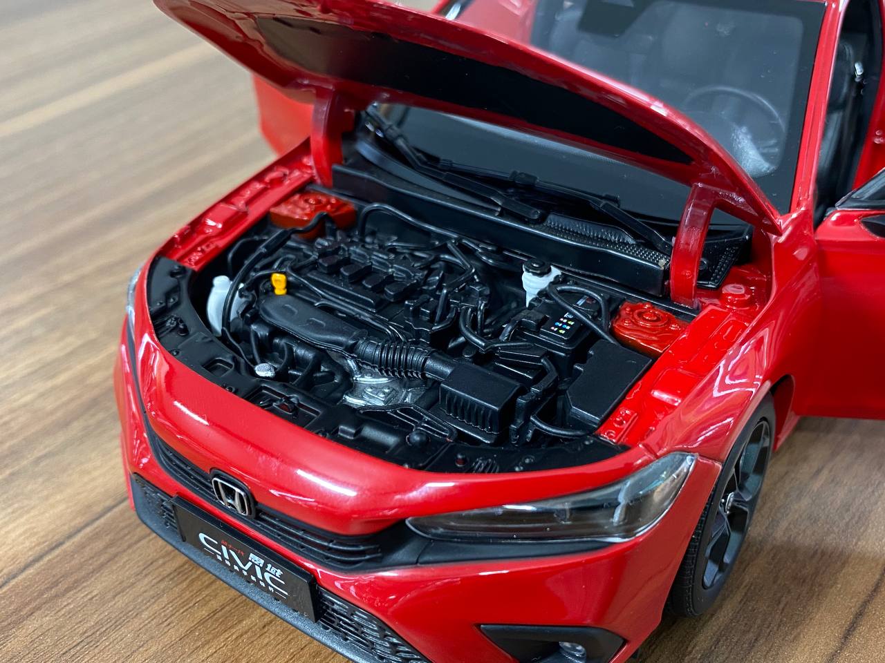 Honda CIVIC Sport Turbo Dongfeng [1/18 Diecast Red]