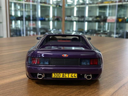 1/18 Diecast OTTO VENTURI 300 ATLANTIQUE Purple Miniature Car