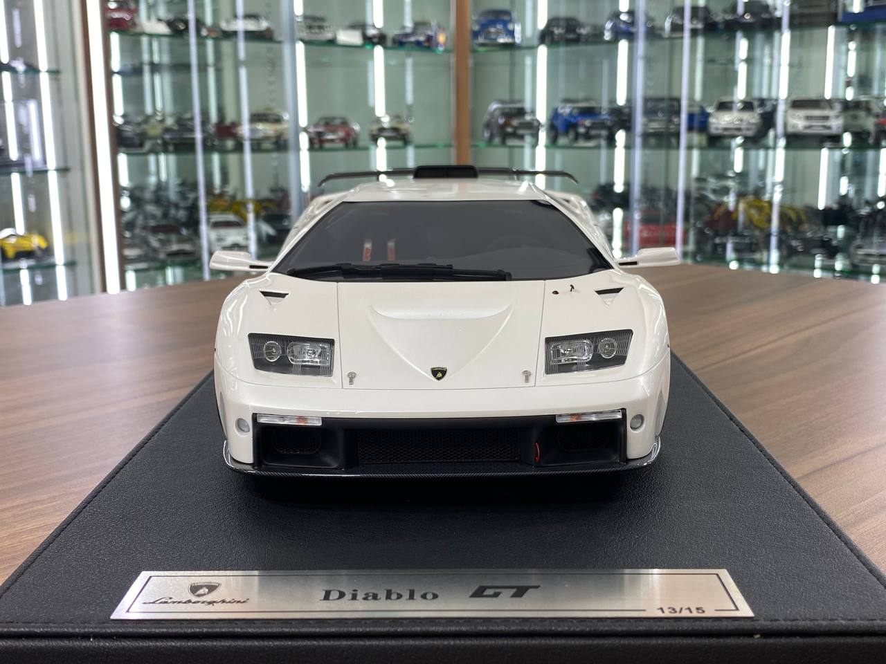 1/12 Resin Model - Lamborghini Diablo GT White by GL Models