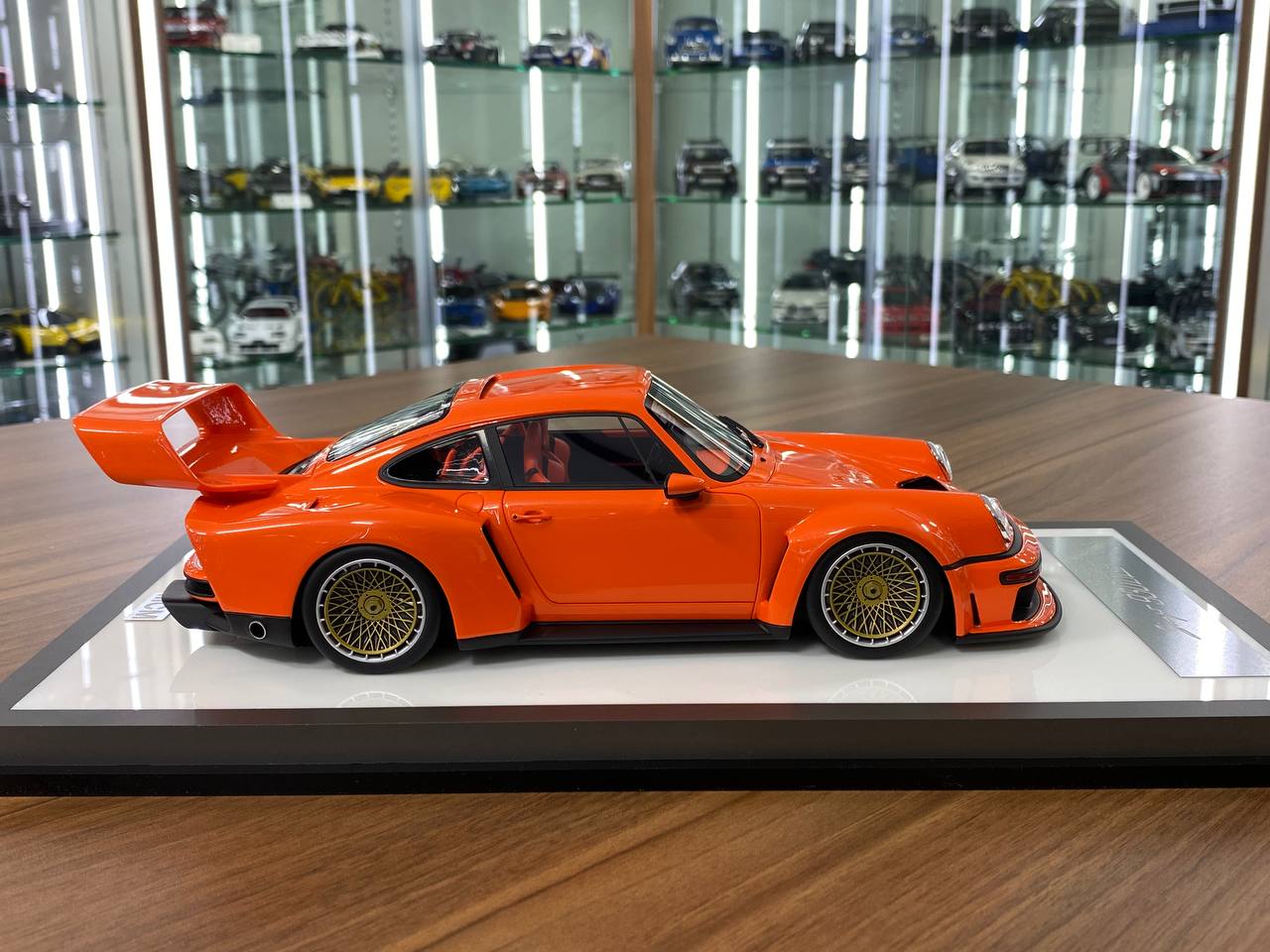1/18 Resin Model - Porsche Singer 930 DLS by MCM (Orange)