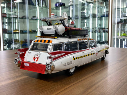 1/18 Ghostbusters II Cadillac  ECTO-1A HOT WHEELS Elite Model Car